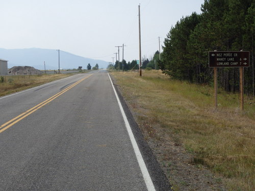 GDMBR: Nez Perce Creek, Maney Lake, Lowland Camp.